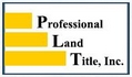 Professional Land Title logo